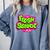 Class Of 2020 Senior 90s TV Style Graduation For Grad Comfort Colors Sweatshirt Blue Jean