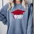 Class Of 2021 Burgundy Regalia Graduation Comfort Colors Sweatshirt Blue Jean