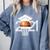 Class 2021 Graduation Senior Basketball Player Comfort Colors Sweatshirt Blue Jean