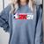 Class Of 2021 Senior Year Gamer Style Graduation For Grad Comfort Colors Sweatshirt Blue Jean