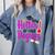 Class Of 2022 Four Degrees Hotter Graduation Day Master Grad Comfort Colors Sweatshirt Blue Jean