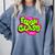 Class Of 2022 Future Fresh Senior 90's TV Style Graduation Comfort Colors Sweatshirt Blue Jean