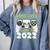 Class Of 2022 Graduate Senior 2022 Graduation Comfort Colors Sweatshirt Blue Jean