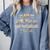 Class Of 2022 Graduation Senior Graduate Matching Grad Comfort Colors Sweatshirt Blue Jean