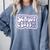 Class Of 2023 Senior Back To School Graduation Comfort Colors Sweatshirt Blue Jean