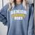 Class Of 2023 Senior 2023 Graduation Senior Boys Girls Comfort Colors Sweatshirt Blue Jean