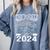 Class Of 2024 Finale Drama Theater Club Actor Graduation Comfort Colors Sweatshirt Blue Jean