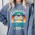 Class Of 2024 Senior Graduation Leveled Up Gamer Class 2024 Comfort Colors Sweatshirt Blue Jean