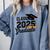 Class Of 2025 Graduate 2025 Graduation Senior 2025 Comfort Colors Sweatshirt Blue Jean
