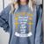 Class Of 2025 Senior Graduation Cross Quote Faith In God Comfort Colors Sweatshirt Blue Jean