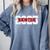 Class Of 2025 Senior Graduation 2025 And Red Comfort Colors Sweatshirt Blue Jean