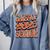 Class Of 2025 Senior Orange And Student Graduation Comfort Colors Sweatshirt Blue Jean