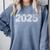 Class Of 2025 Shirt Graduation Her Girl Senior 2025 Comfort Colors Sweatshirt Blue Jean