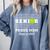 Class Of 2025 Tennis Mom Senior Graduation Graduate Comfort Colors Sweatshirt Blue Jean