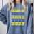 Class Of 2026 2027 Senior Graduation Students Comfort Colors Sweatshirt Blue Jean