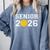 Class Of 2026 Graduation Waterpolo Senior 2026 Water Polo Comfort Colors Sweatshirt Blue Jean
