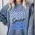 Class Of 2026 Senior Graduation High School And College Grad Comfort Colors Sweatshirt Blue Jean
