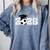 Class Of 2026 Senior 2026 Soccer High School Graduation Comfort Colors Sweatshirt Blue Jean