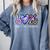Class Of 2026 Shirt Tie Dye Senior Graduation Class Reunion Comfort Colors Sweatshirt Blue Jean