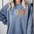 Class Of 2027 Graduate Shirts For Men Women Graduation Retro Comfort Colors Sweatshirt Blue Jean