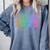 Class Of 2029 High School Graduation Date Graduate T Shirt Comfort Colors Sweatshirt Blue Jean