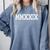Class Of 2029 MMXXIX Graduate Shirts For Graduation Comfort Colors Sweatshirt Blue Jean