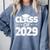 Class Of 2029 Shirt For Elementary Kids Graduation Comfort Colors Sweatshirt Blue Jean