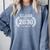 Class Of 2030 Kindergarten To Graduation Future Comfort Colors Sweatshirt Blue Jean