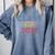 Class Of 2031 Graduation Comfort Colors Sweatshirt Blue Jean