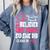 Class Of 2032 She Believed She Could Kids Graduation T-Shirt Comfort Colors Sweatshirt Blue Jean