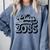 Class Of 2035 Senior Retro 2035 Grad Graduate Graduation Comfort Colors Sweatshirt Blue Jean