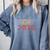 Class Of 2036 Graduation Comfort Colors Sweatshirt Blue Jean