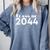 Class Of 2044 Graduate School Graduation Class Comfort Colors Sweatshirt Blue Jean