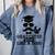 College High School Graduation Grad 2018 Shirt Comfort Colors Sweatshirt Blue Jean