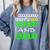College High School Graduation Senior 2018 TShirt Comfort Colors Sweatshirt Blue Jean