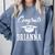 Congrats 2018 Brianna College High School Graduation T-Shir Comfort Colors Sweatshirt Blue Jean