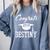 Congrats 2018 Destiny College High School Graduation T-Shir Comfort Colors Sweatshirt Blue Jean
