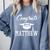 Congrats 2018 Matthew College High School Graduation T-Shir Comfort Colors Sweatshirt Blue Jean