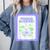 Cool Fun Cute Proud Introvert Cat Character For Men Women Comfort Colors Sweatshirt Blue Jean