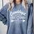 Cosmetology School Graduation 2025 New Cosmetologist Comfort Colors Sweatshirt Blue Jean