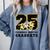 Criminal Justice Graduate Graduated Class Of 2025 Graduation Comfort Colors Sweatshirt Blue Jean