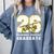 Criminal Justice Graduate Graduated Class Of 2026 Graduation Premium Comfort Colors Sweatshirt Blue Jean