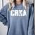 CRNA Nurse Graduation Nurse Anesthetist Shirt Comfort Colors Sweatshirt Blue Jean