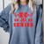 Cross Country Senior Night Senior 2025 Graduation Party 5 Comfort Colors Sweatshirt Blue Jean