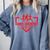 Cross Country Senior Night Senior 2025 Graduation Party 8 Comfort Colors Sweatshirt Blue Jean