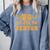 Cross Country Senior Night Senior 2025 Graduation Party 9 Comfort Colors Sweatshirt Blue Jean