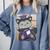 Cute Anime Fox Graduate Of A Class For Graduation Comfort Colors Sweatshirt Blue Jean