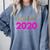 Cute Graduation Shirt Class Of 2020 Shirt Comfort Colors Sweatshirt Blue Jean