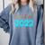 Cute Graduation Shirt Class Of 2022 Shirt Comfort Colors Sweatshirt Blue Jean
