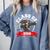 Dabbing Graduation Class Of 2018 Women Comfort Colors Sweatshirt Blue Jean